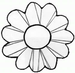 Mod&egrave;le de fleur